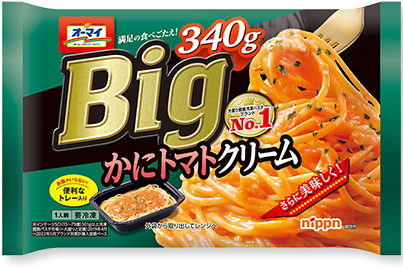 オーマイＢｉｇかにトマトクリーム