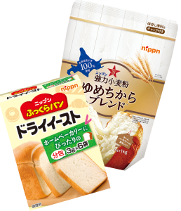 薄力粉とドライイースト