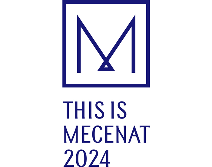 This is MECENAT 2024認定ロゴ