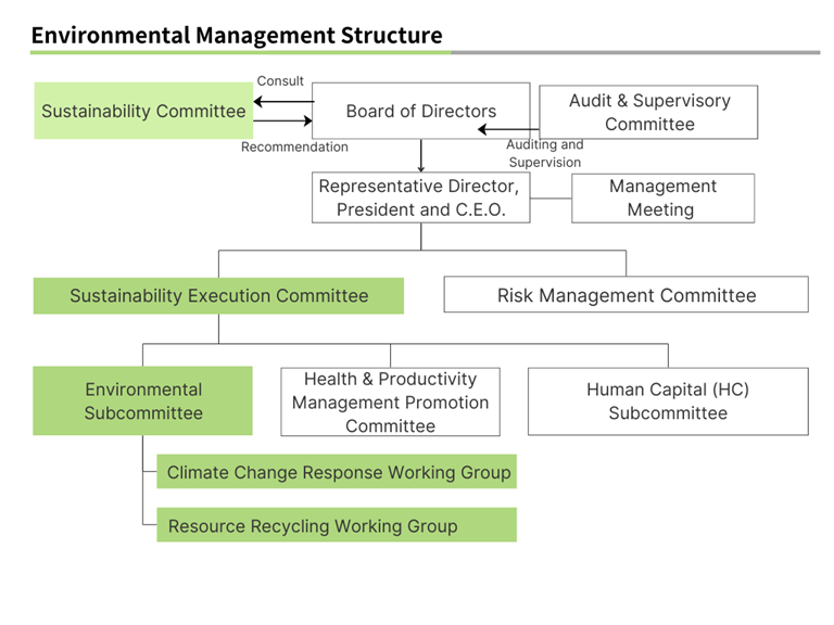 Environmental Management Structure