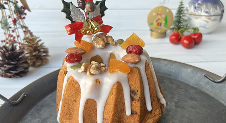 クリスマスのフルーツケーキ