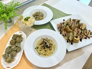 当日のメニュー