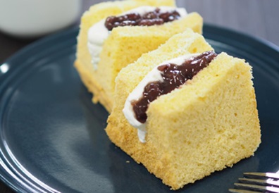 米粉のシフォンサンド（きな粉風味）