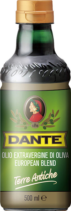 DANTE　エキストラバージンオリーブオイル　ヨーロピアンブレンド　500ml