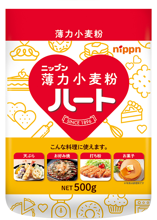 ニップン　ハート（薄力小麦粉）　500g