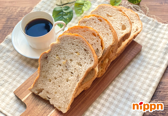 黒糖くるみミルク食パン