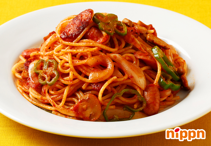 もちっとおいしいスパゲッティのナポリタン