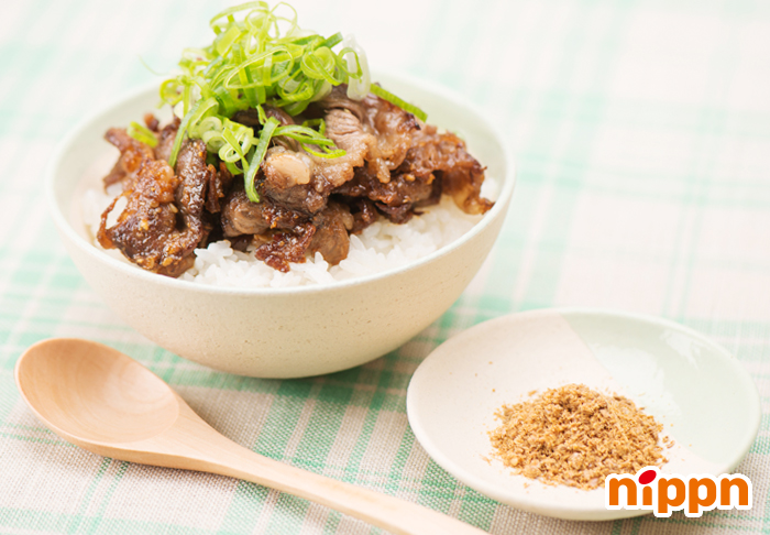 アマ二だれ仕込みのジュージュー焼肉丼