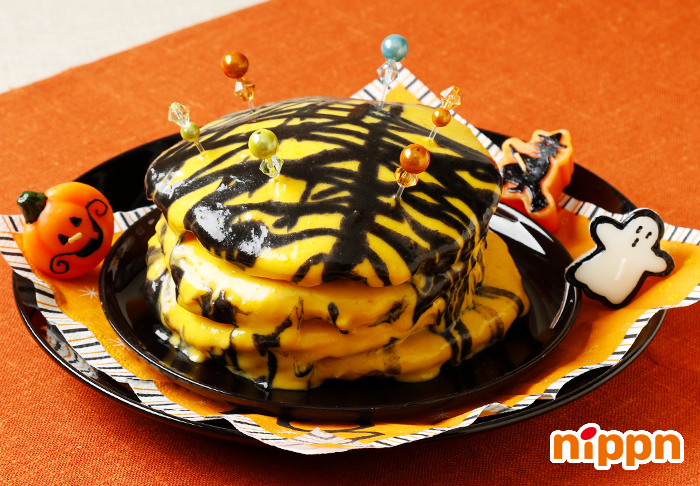 ハロウィンホットケーキ