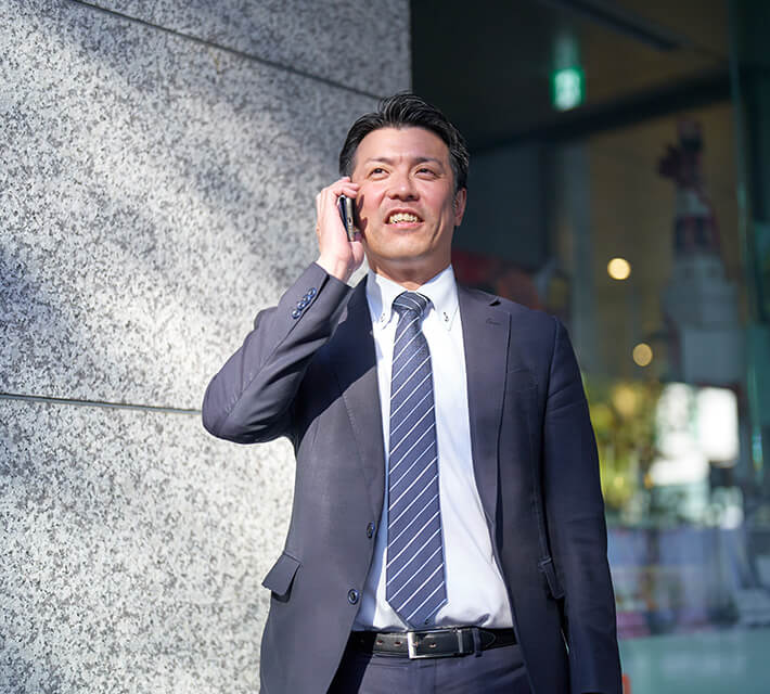 主な提案相手は経営層お客様の根幹を担うやりがい