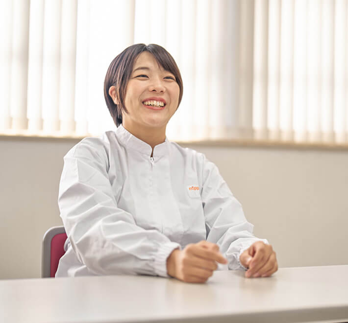 麺の開発から提案まで一貫して対応モノづくりの醍醐味を味わえる環境