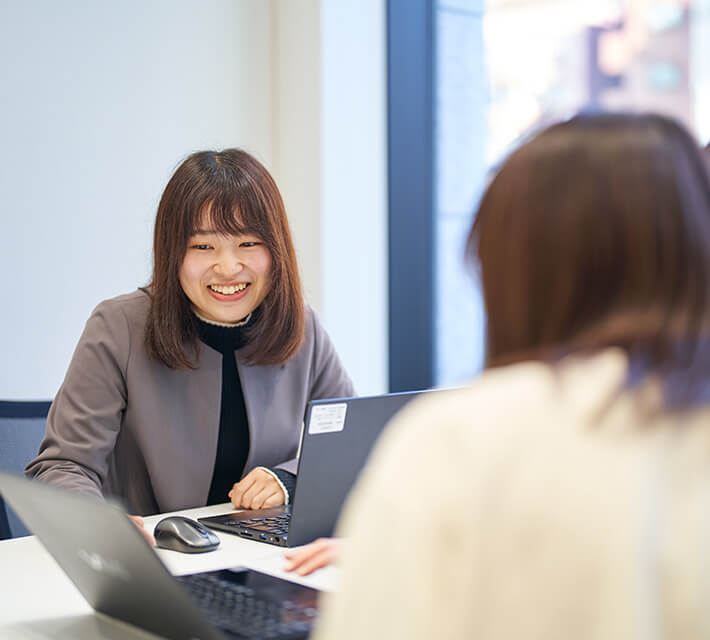 周りの温かいフォロー体制でスキルアップが加速